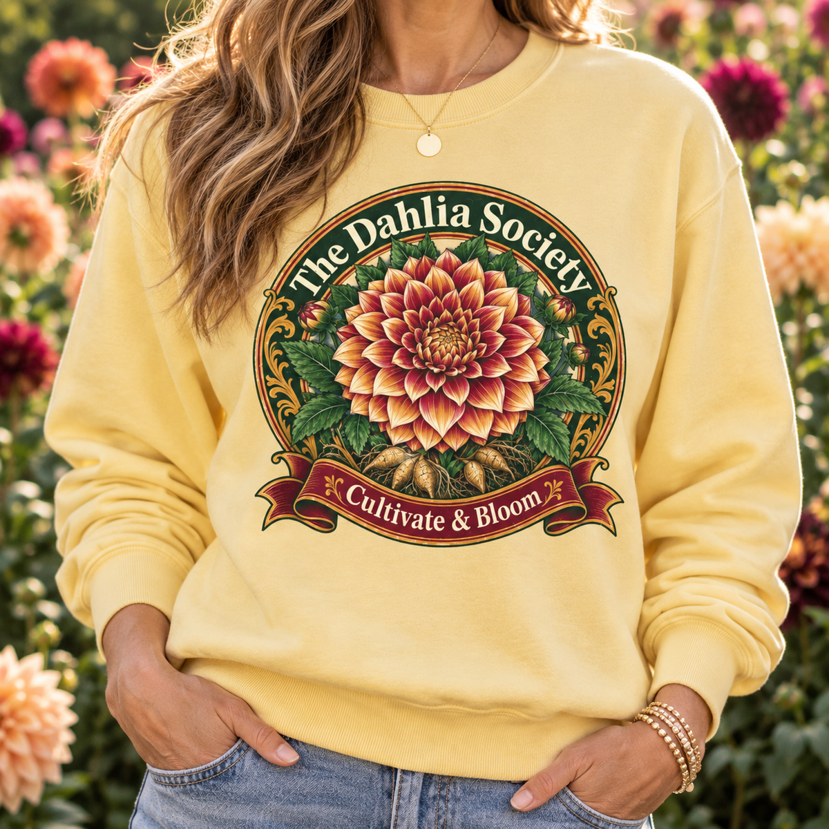 The Dahlia Society Sweatshirt