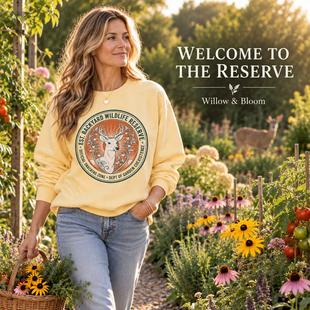 Backyard Wildlife Reserve Sweatshirt