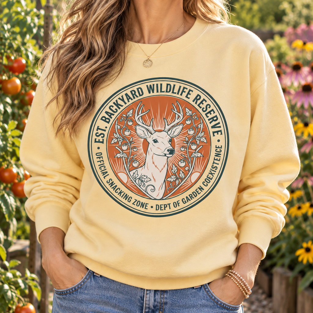 Backyard Wildlife Reserve Sweatshirt