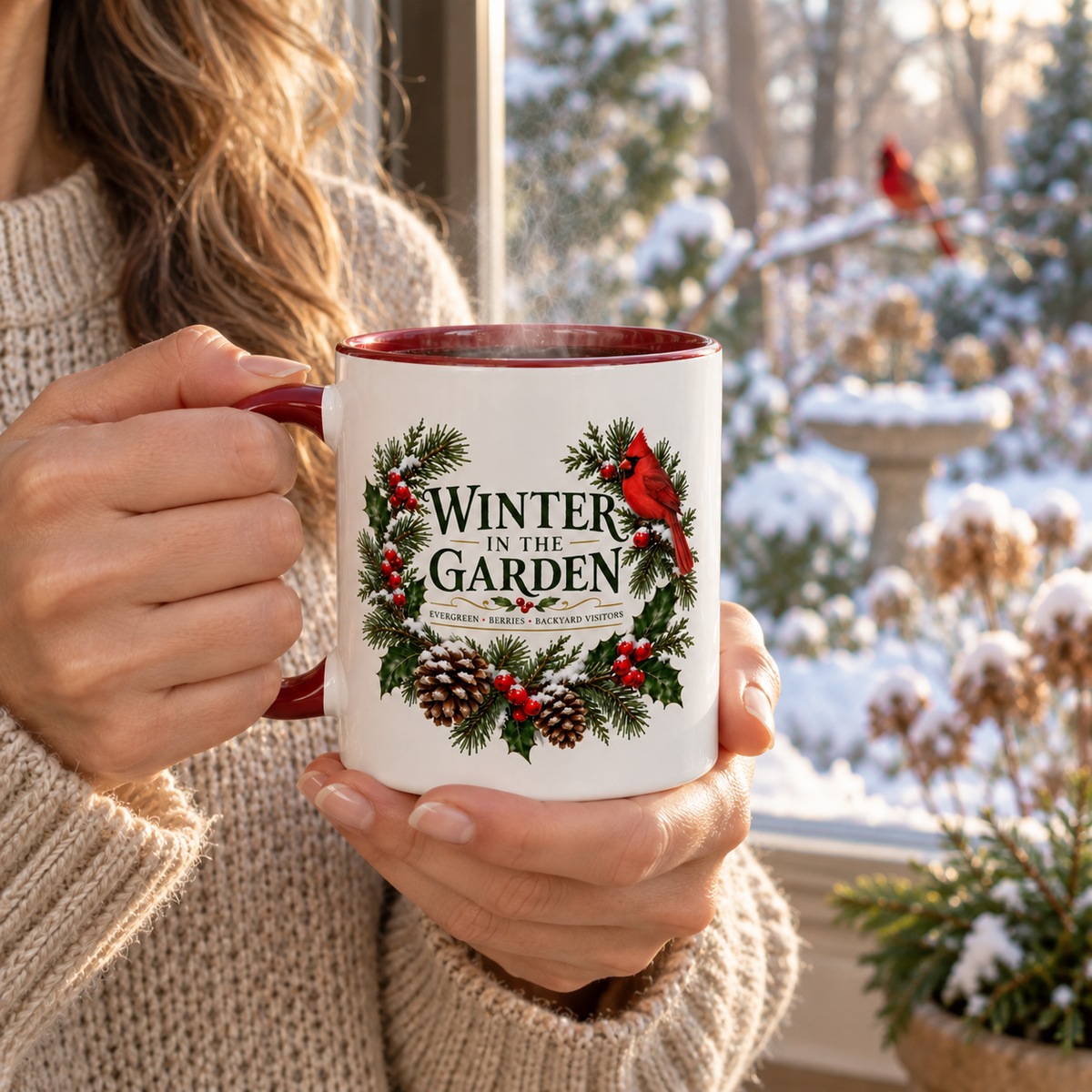 Winter in the Garden Mug