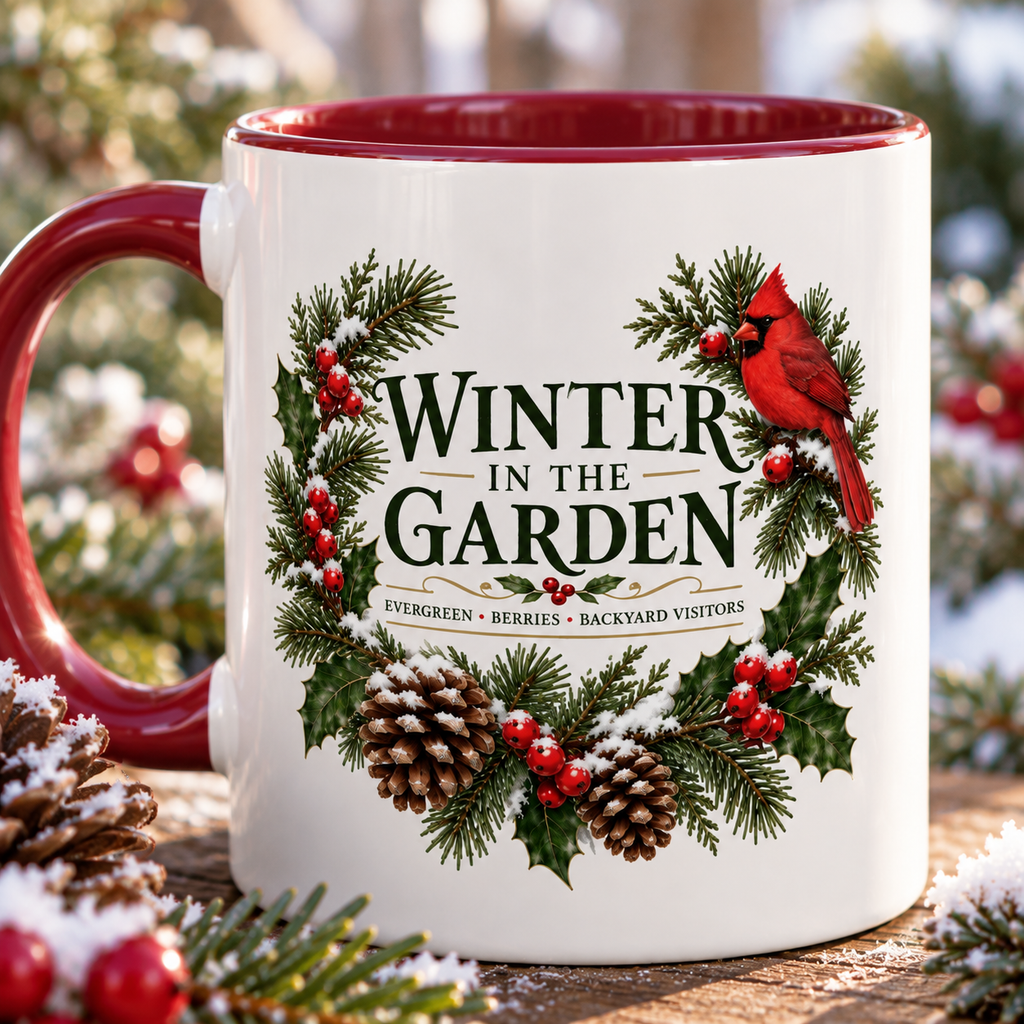 Winter in the Garden Mug