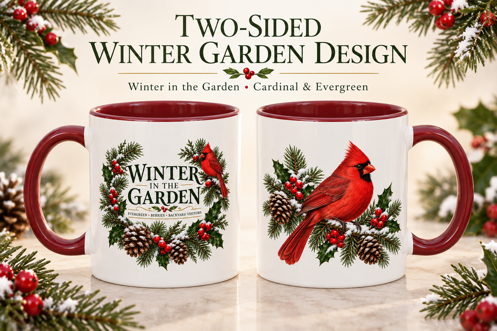 Winter in the Garden Mug