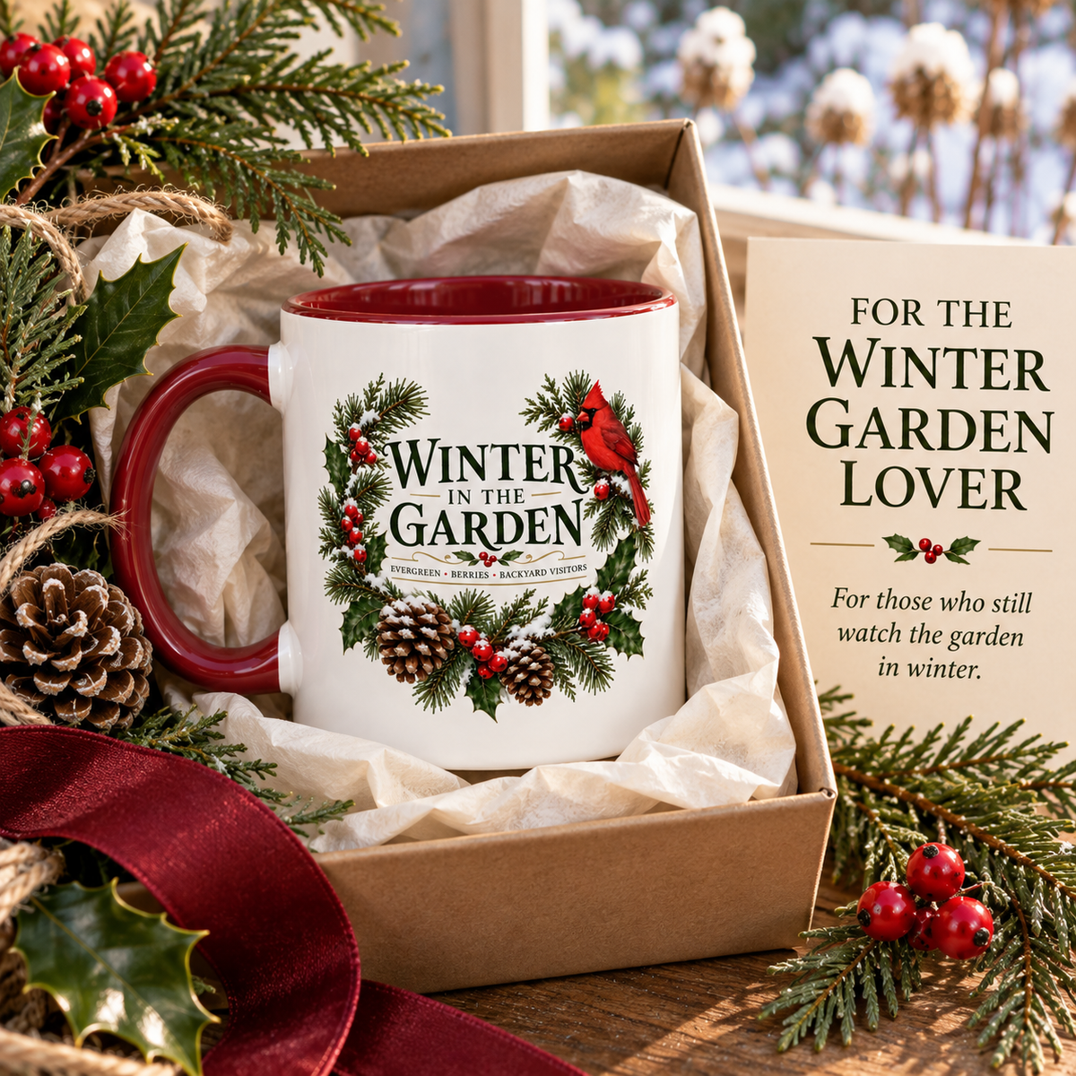 Winter in the Garden Mug