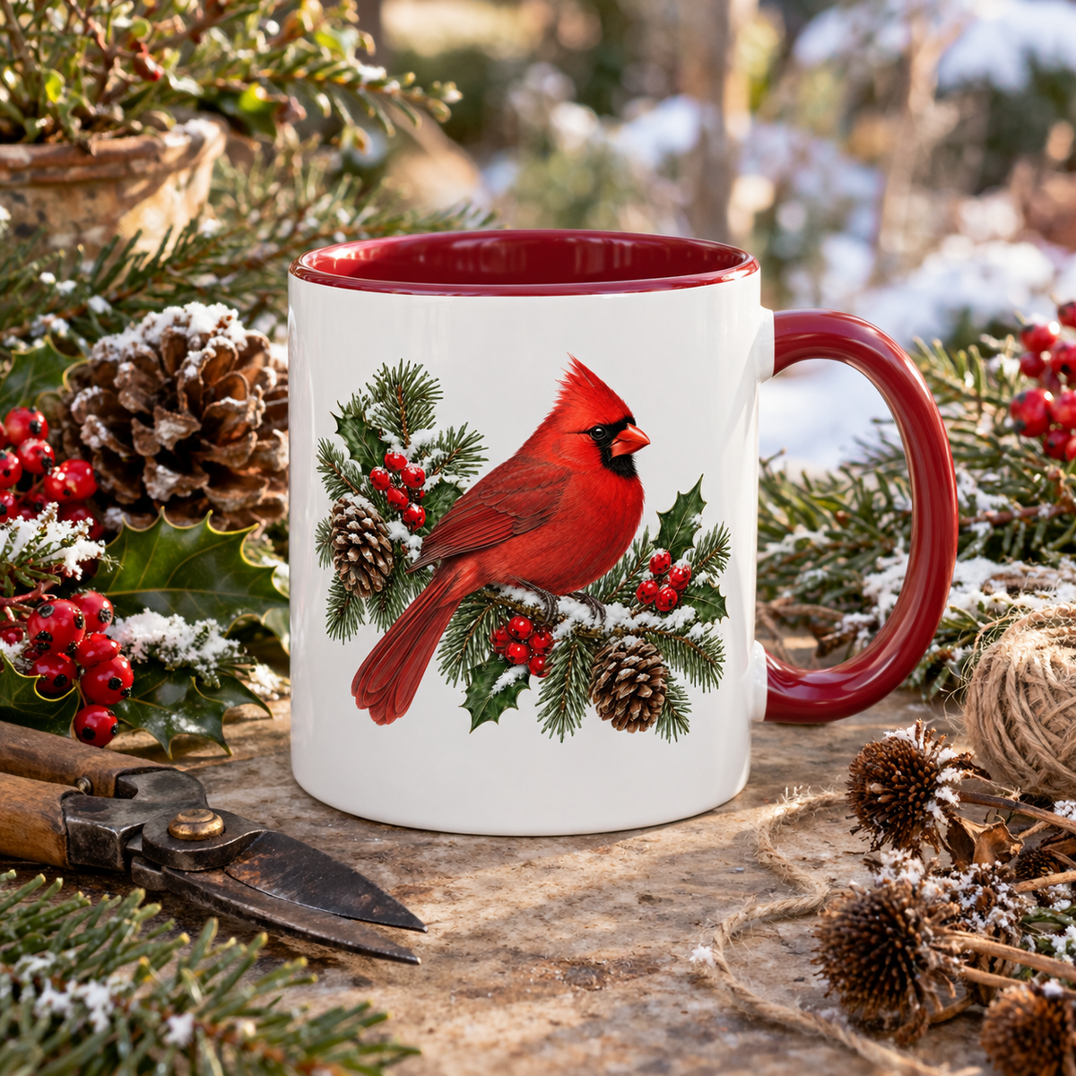 Winter in the Garden Mug