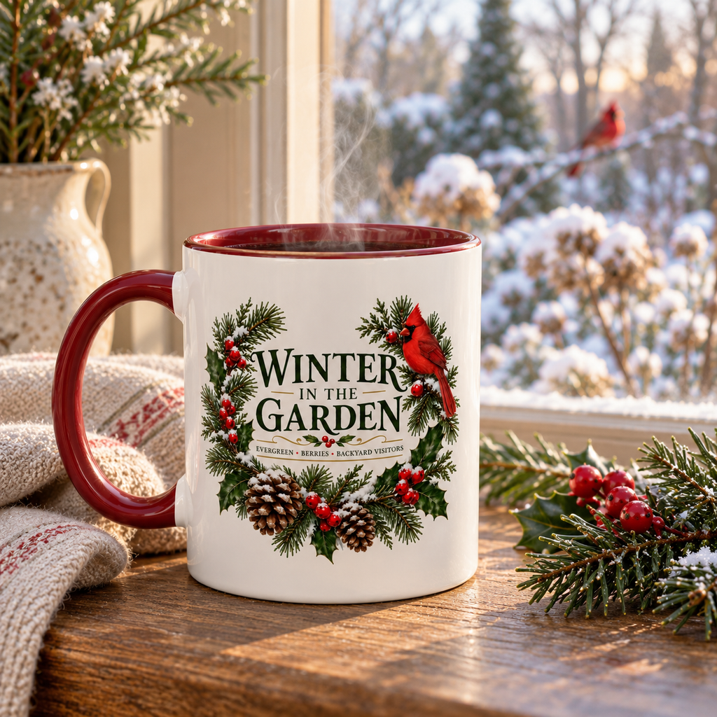 Winter in the Garden Mug