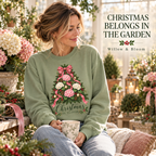 Christmas in Bloom Sweatshirt