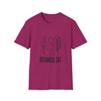 Botanical Cat Sketch T-Shirt
