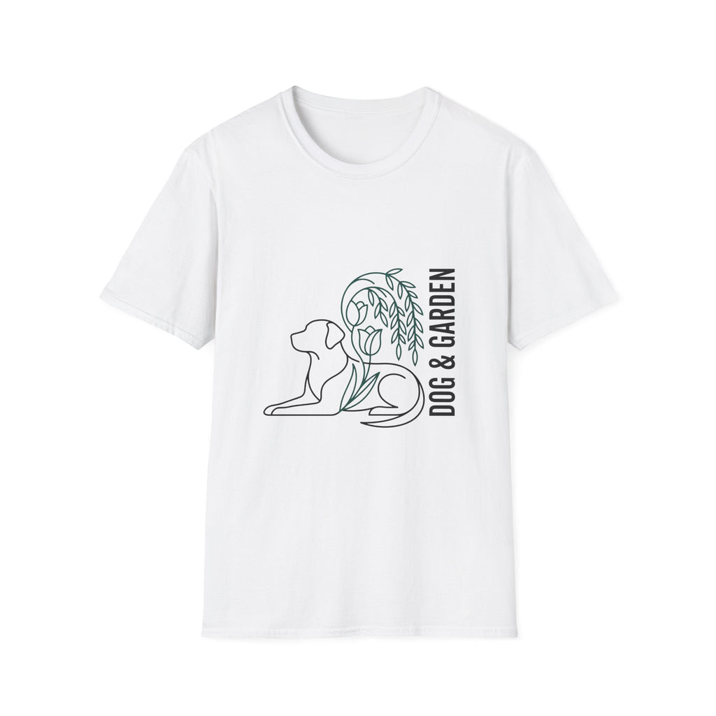 Garden Dog Sketch T-Shirt