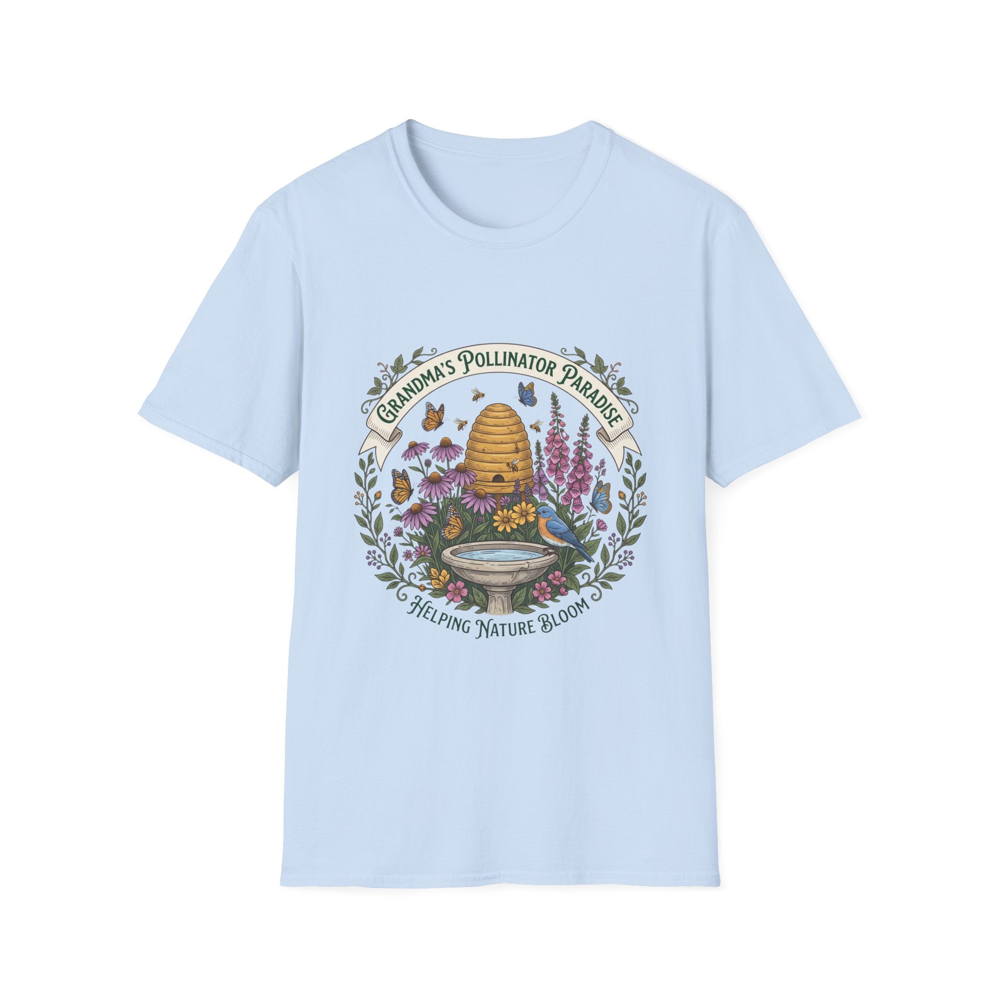 Grandma Pollinator Paradise T-Shirt