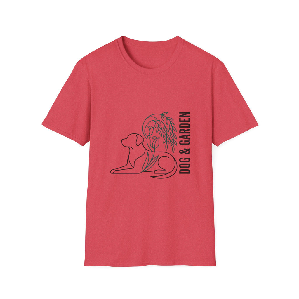 Garden Dog Sketch T-Shirt
