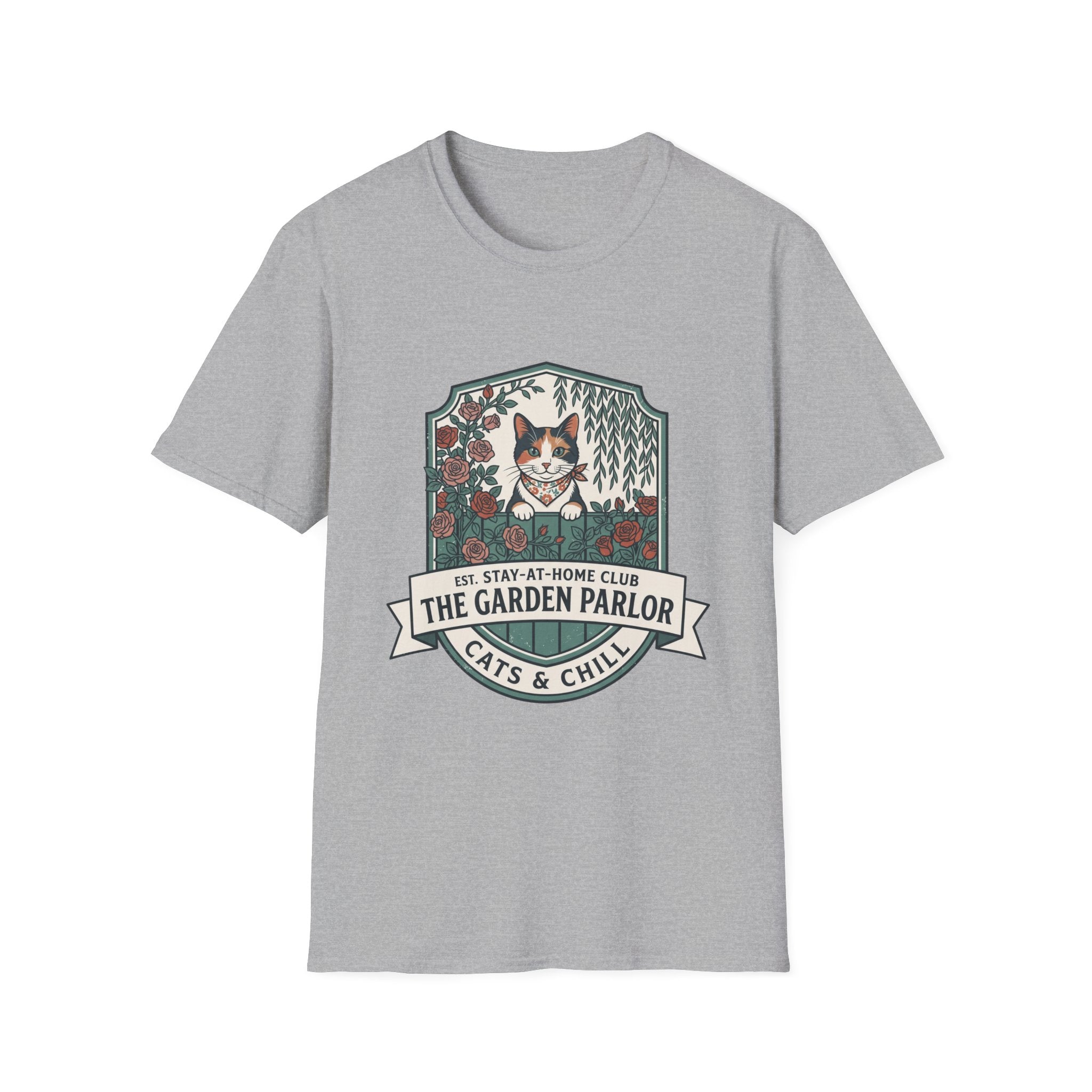 Cats Chill Garden T-Shirt