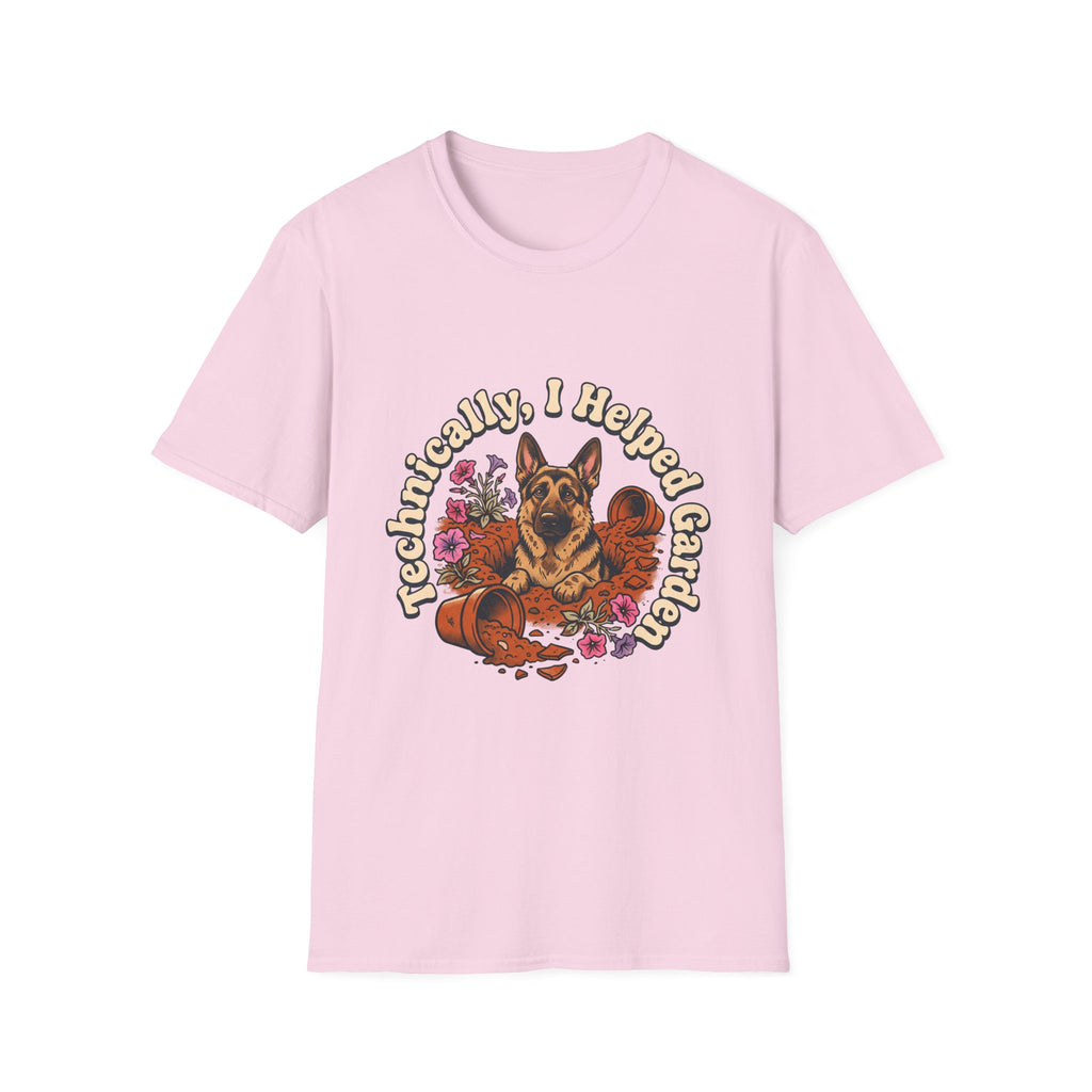 Helped-German Shepherd T-Shirt