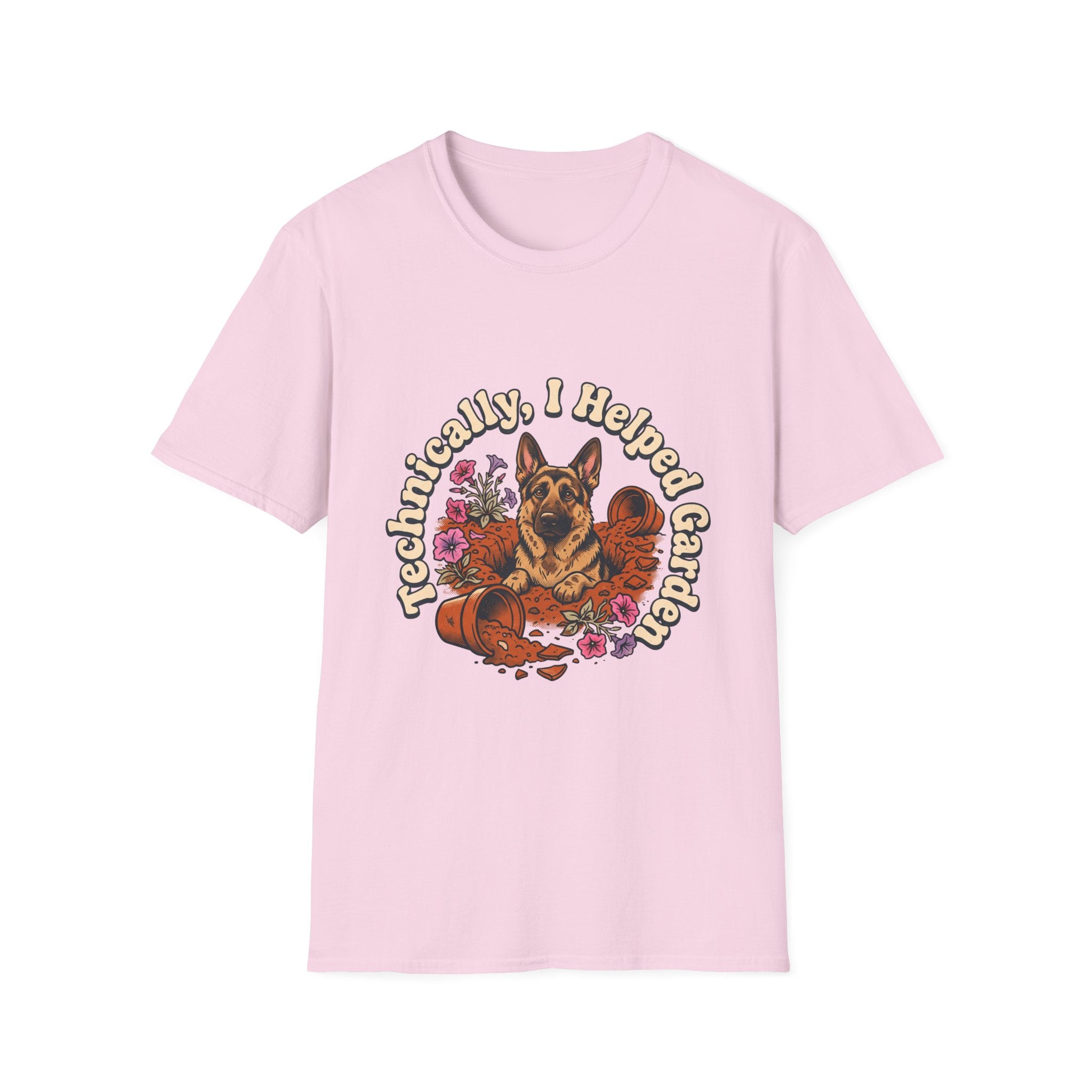Helped-German Shepherd T-Shirt