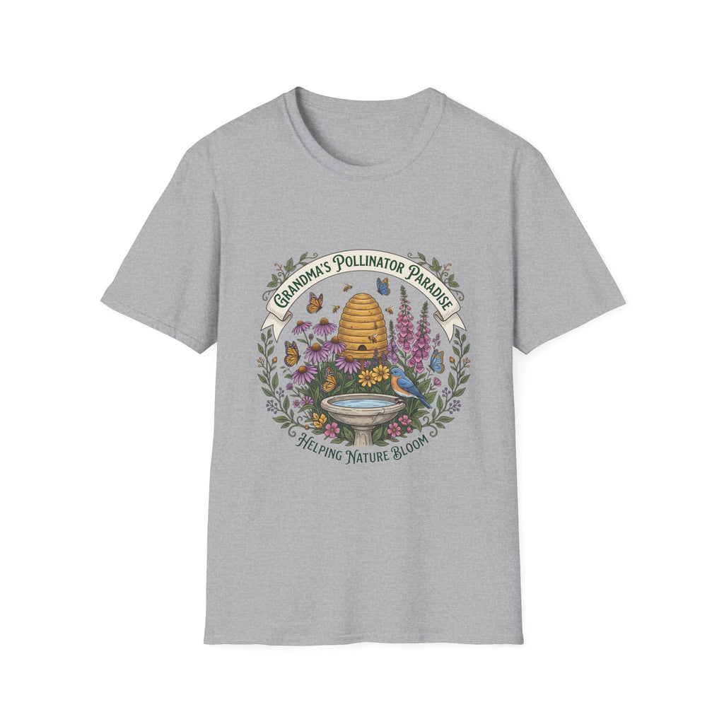 Grandma Pollinator Paradise T-Shirt