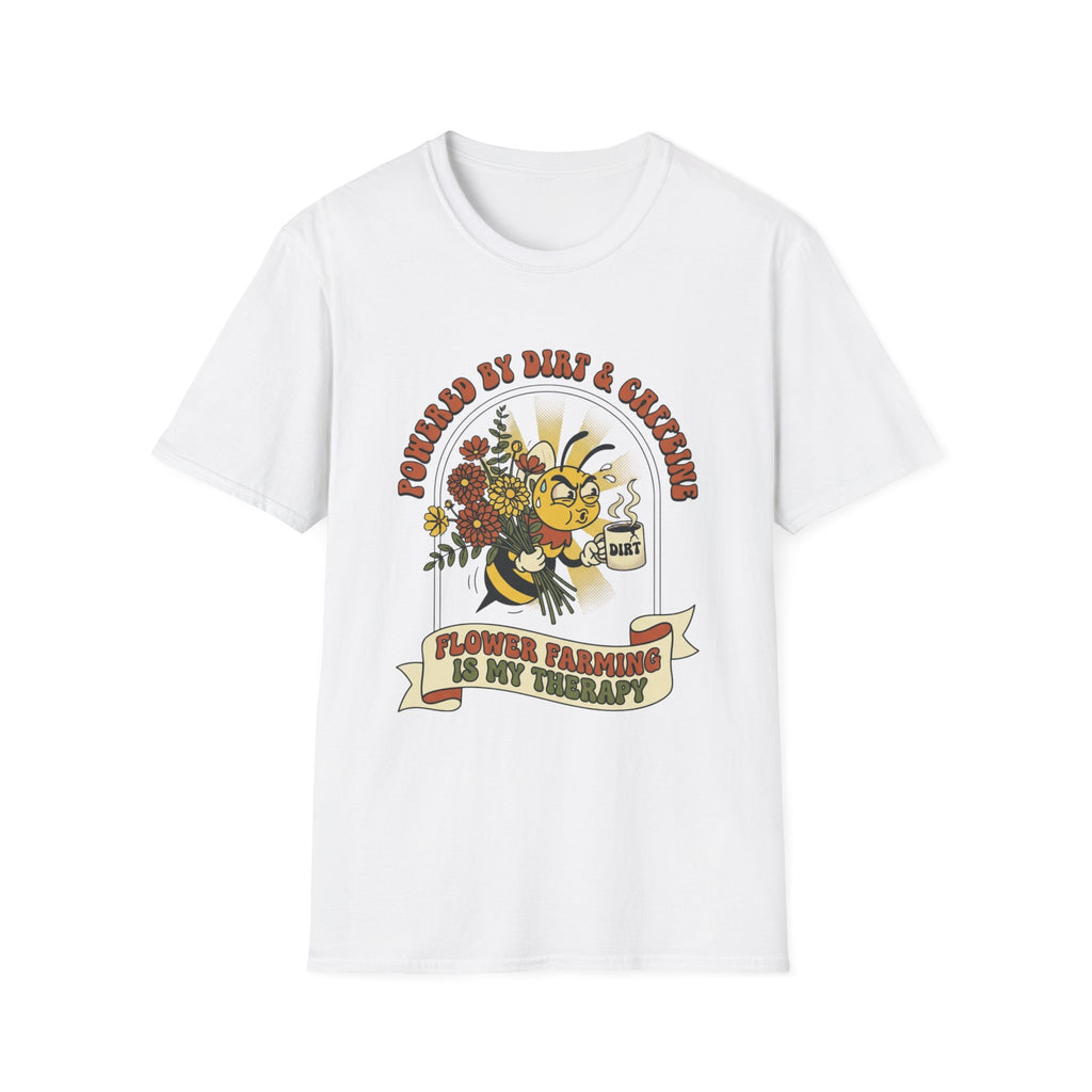 Flower Farm Bee Coffee T-Shirt
