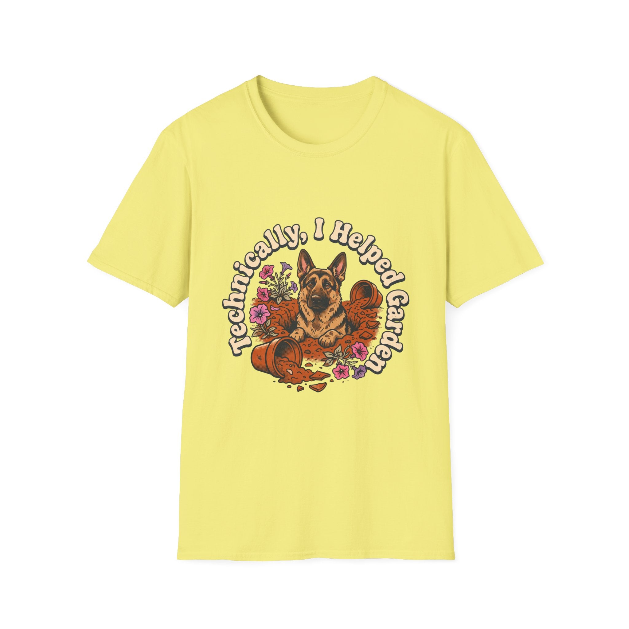 Helped-German Shepherd T-Shirt