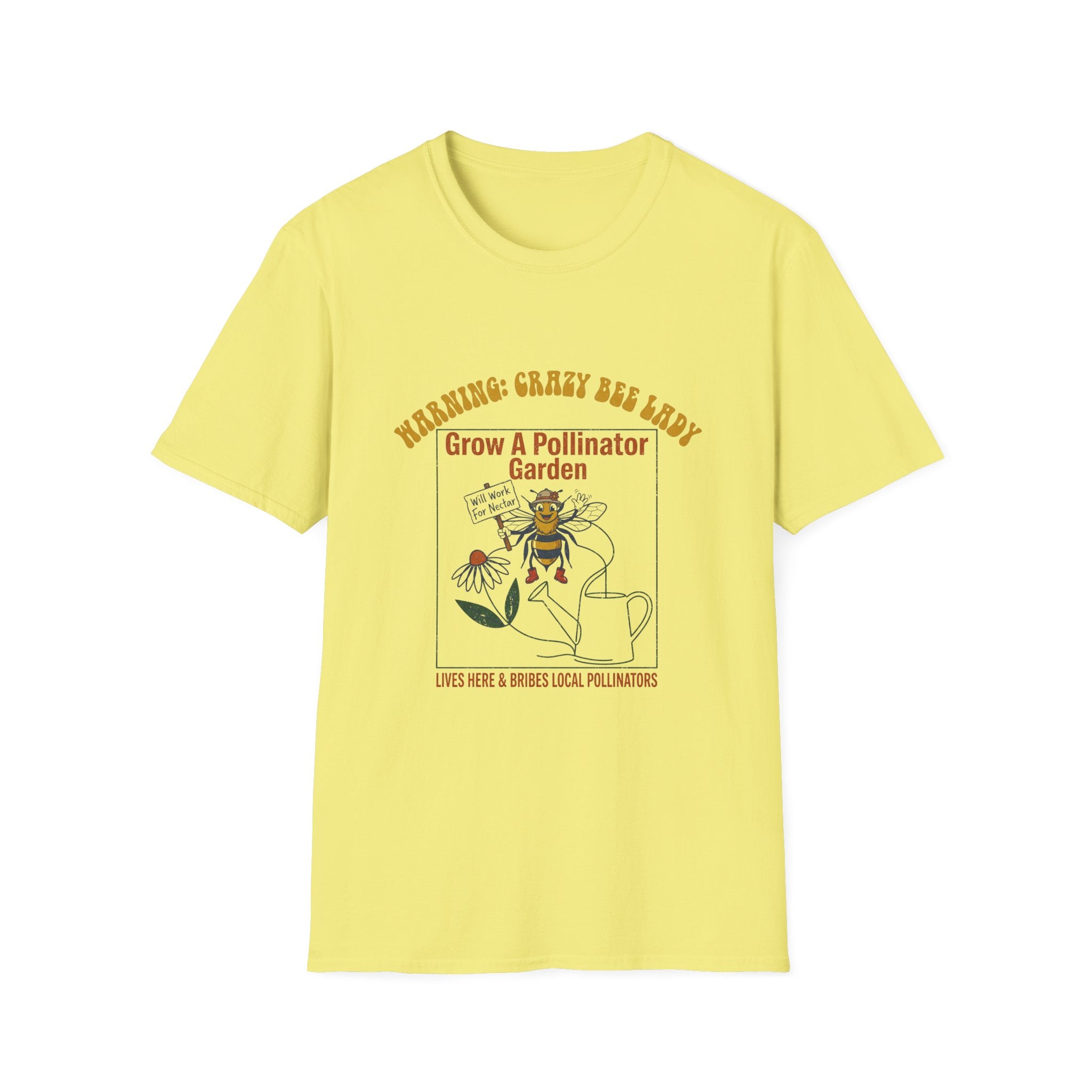 Bee Friendly Humor T-Shirt