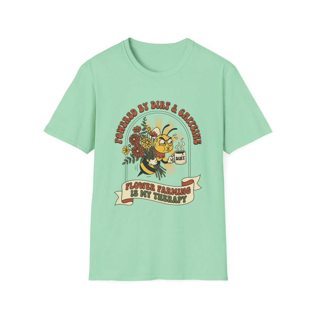 Flower Farm Bee Coffee T-Shirt