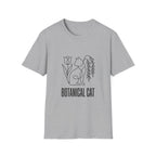 Botanical Cat Sketch T-Shirt