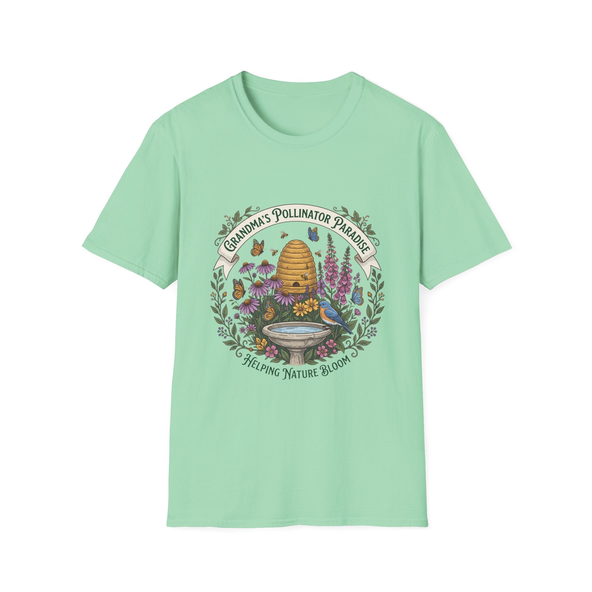 Grandma Pollinator Paradise T-Shirt