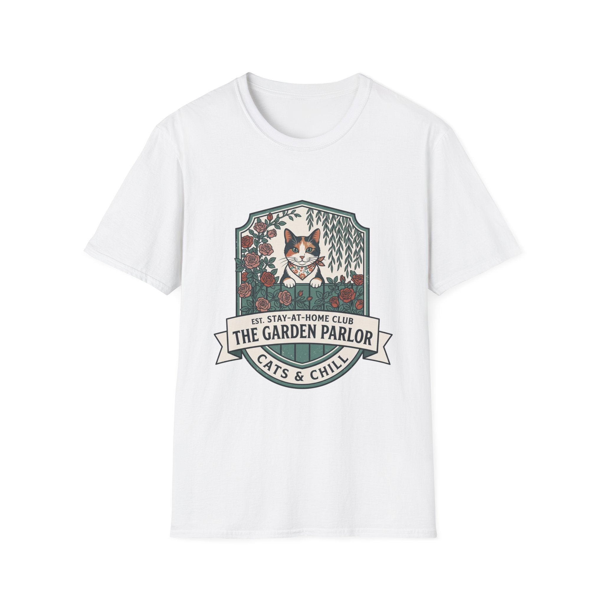 Cats Chill Garden T-Shirt