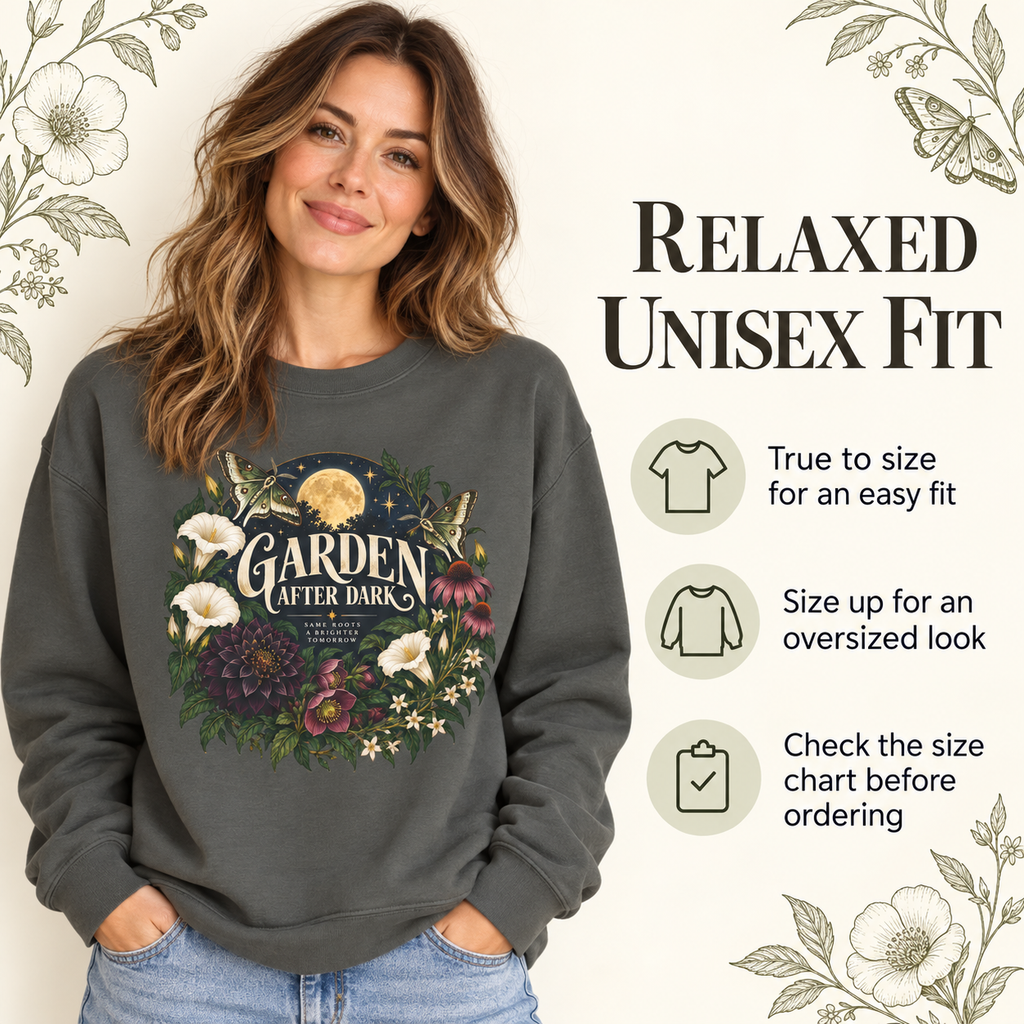 Garden After Dark Sweatshirt