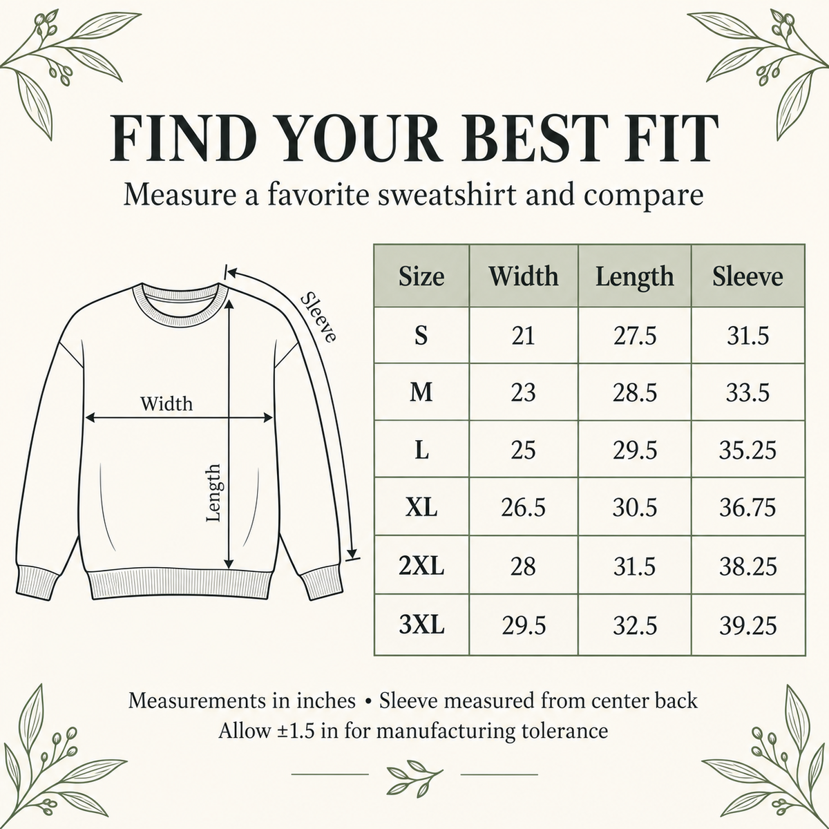 Garden After Dark Sweatshirt