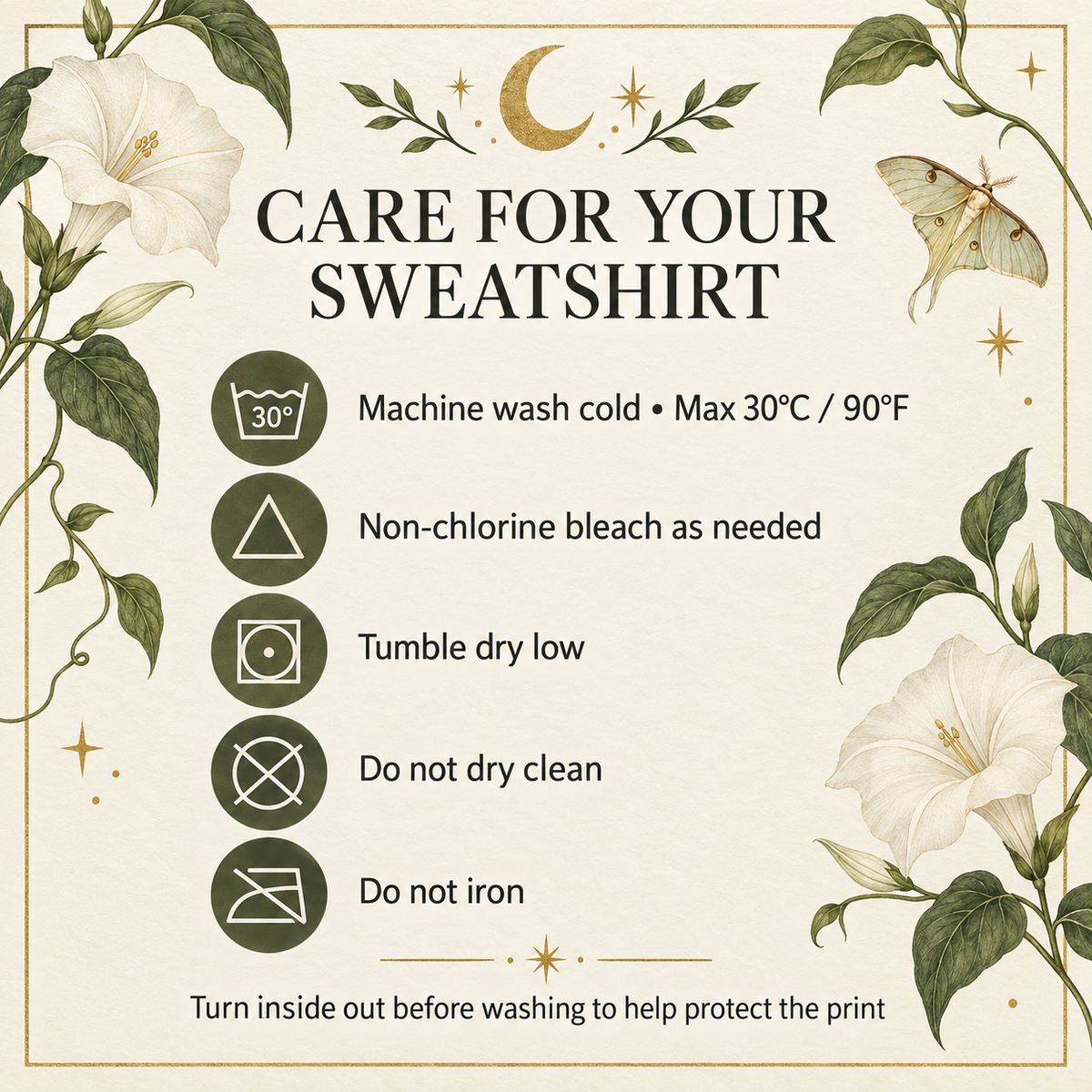 Garden After Dark Sweatshirt