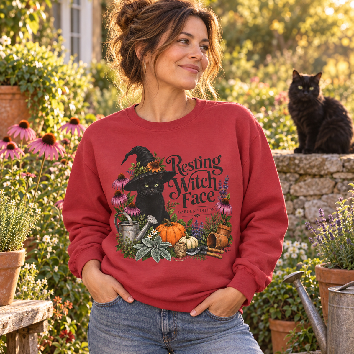 Resting Witch Face Sweatshirt