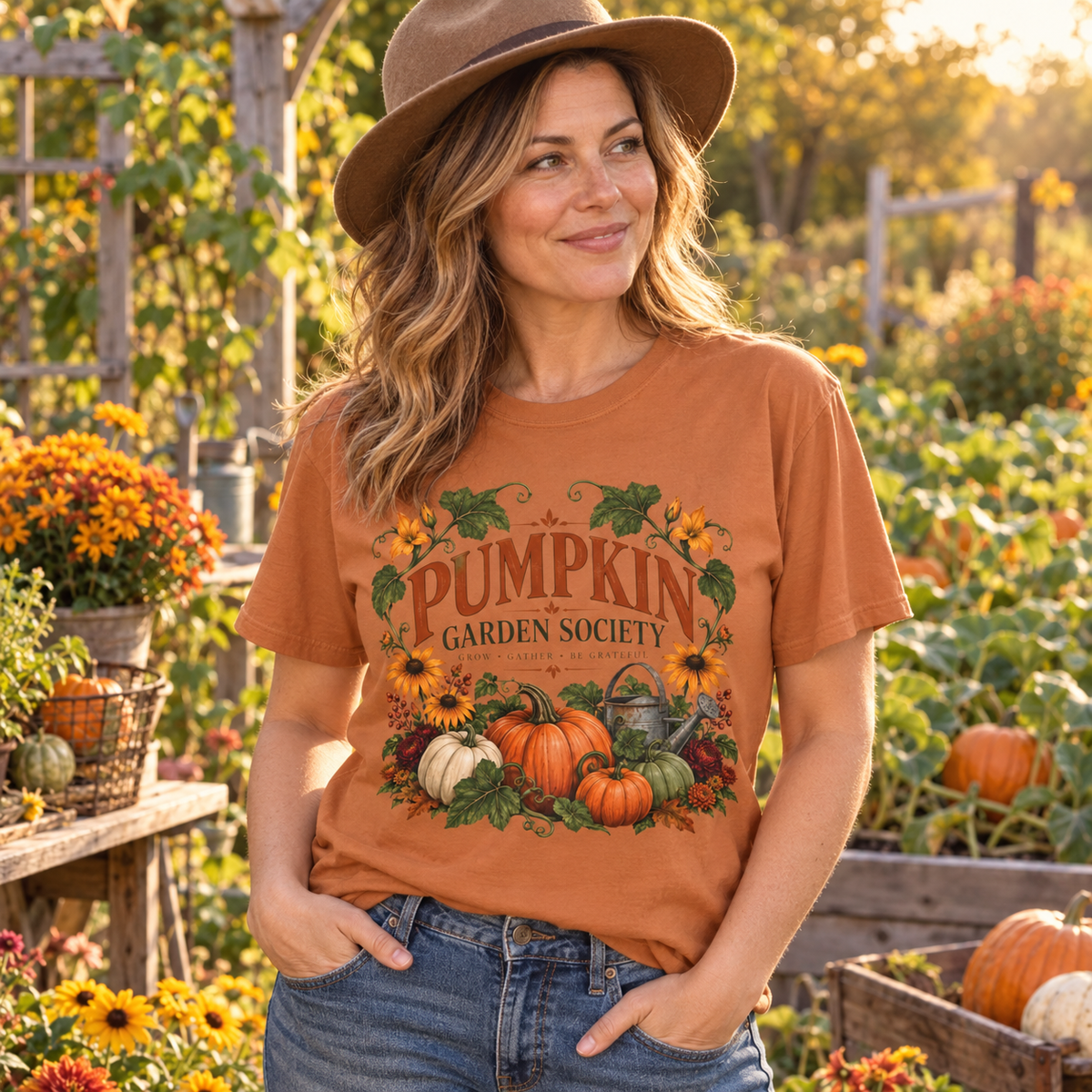 Pumpkin Garden Society Tee