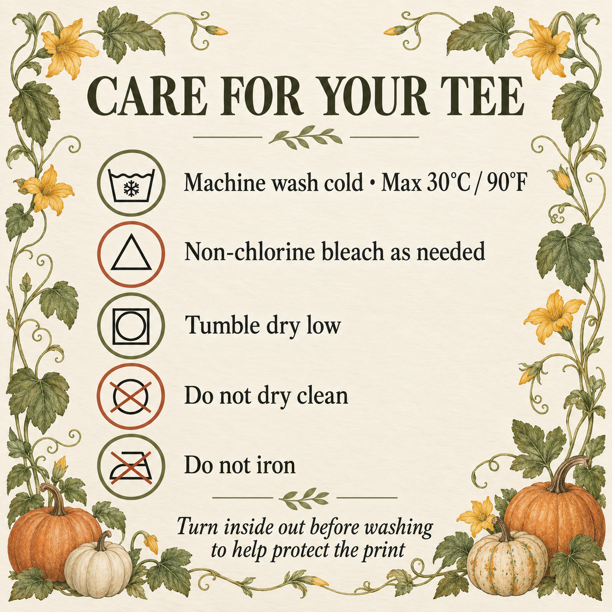 Pumpkin Garden Society Tee